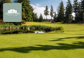 Hole #10 at Harbour Pointe Golf Club